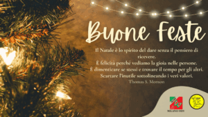 Il Natale è lo spirito del dare senza il pensiero di ricevere